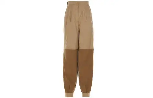 LOEWE SS21 Full Length Pants Women's Caramel