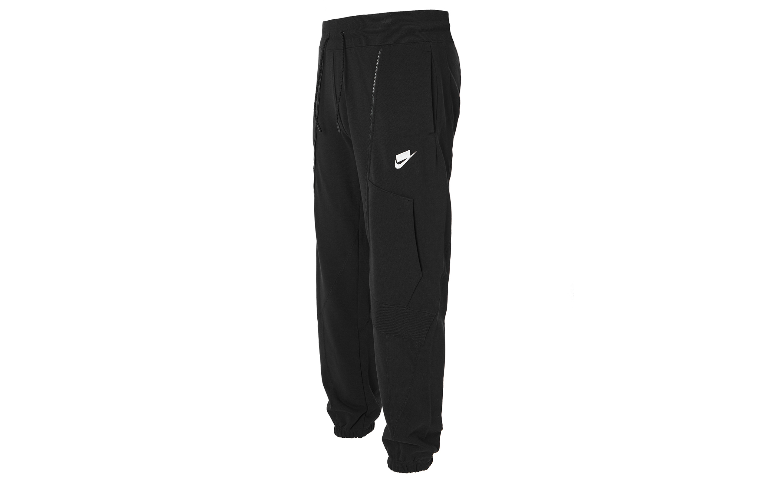 Женские штаны Nike Контрастный Logo (черные)