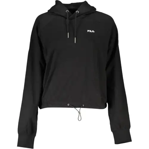 FILA Sweatshirts Women's Black Hooded Moderate Other