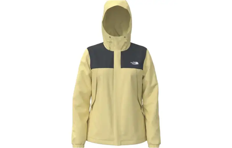 THE NORTH FACE Antora Waterproof, Windproof, And Breathable Windbreaker Jacket Women's Banana Yellow