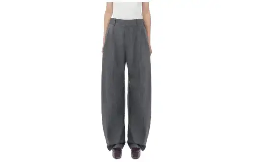 Bottega Veneta Casual Pants Women's Gray