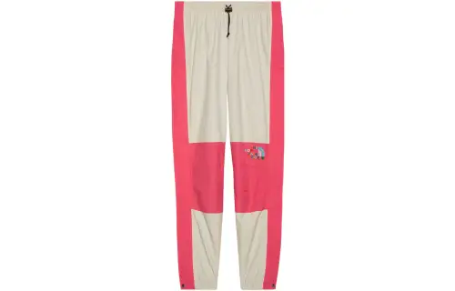 GUCCI X The North Face Cotton Pants White/Dark Pink