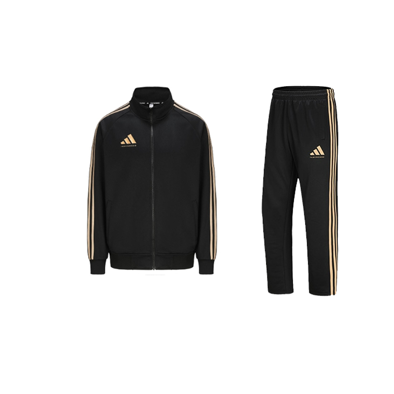 Adidas Taekwondo Casual Sportswear Unisex Black/Gold