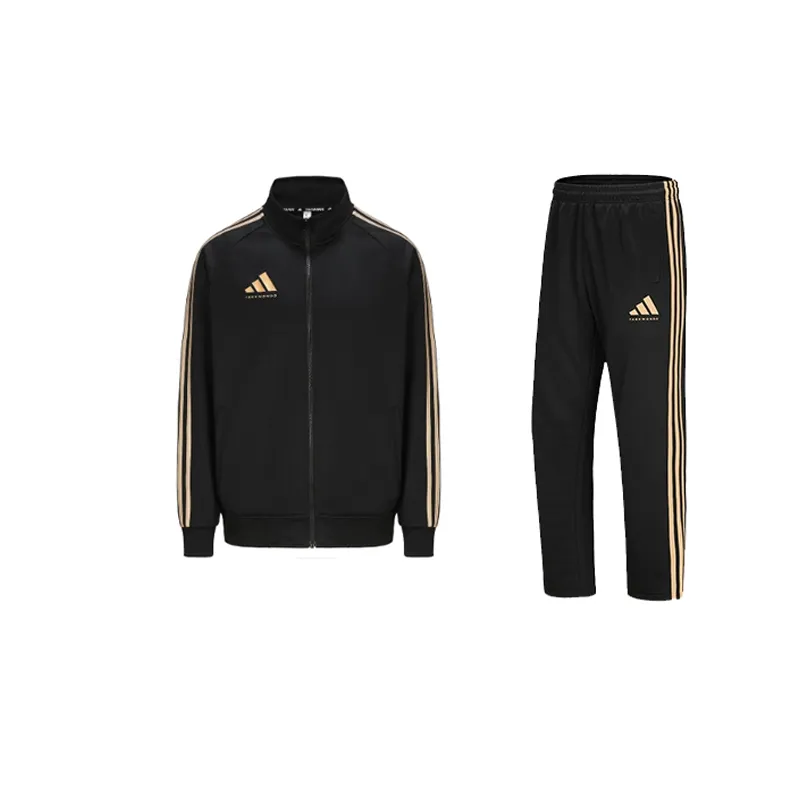 Adidas Taekwondo Casual Sportswear Unisex Black/Gold