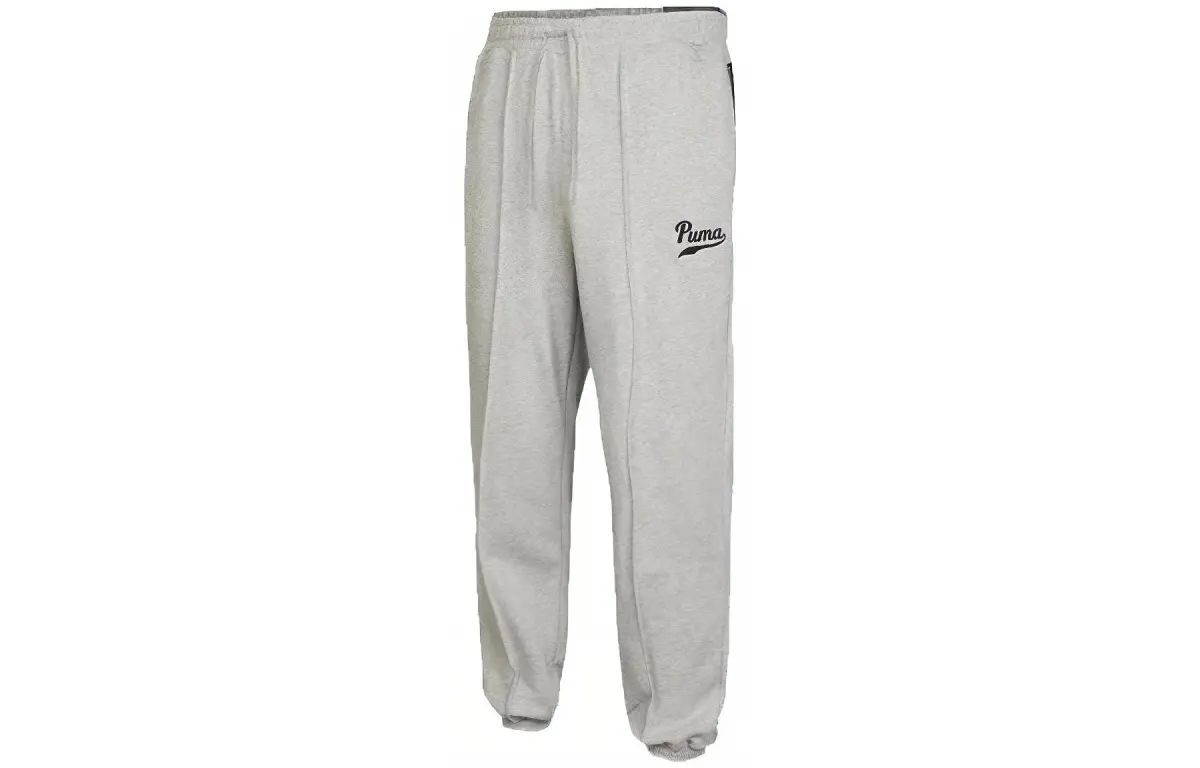 PUMA Knitted Sweatpants Women's Gray