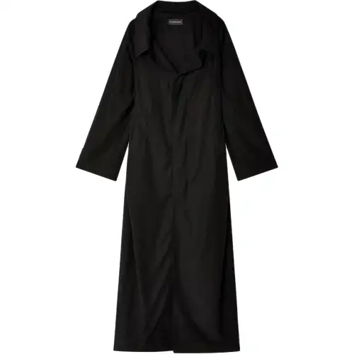 Balenciaga Collared Long Coat