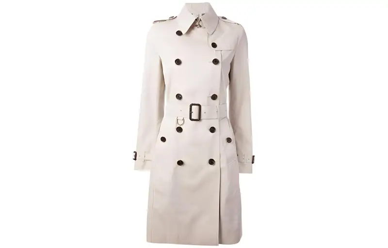 Burberry SS23 Trench Coat Women's White