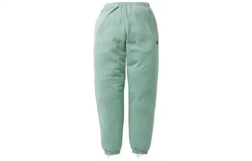 A BATHING APE Casual Pants Women's Green Moderate Cuffed Pants