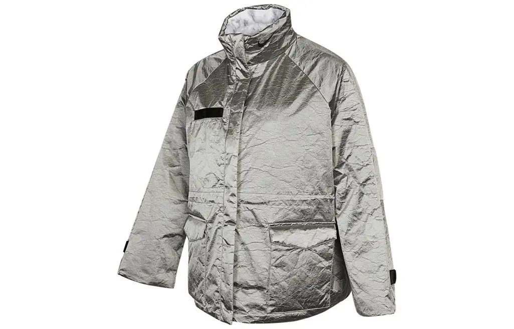 Nike Puffer Jacket Women's Silver
