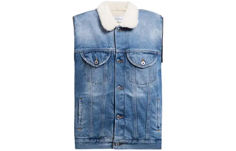 OFF-WHITE denim vest