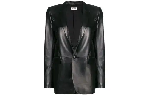 SAINT LAURENT Buttoned Long Sleeved Blazer