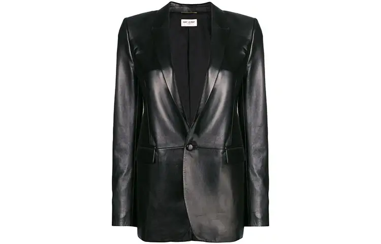 SAINT LAURENT Buttoned Long Sleeved Blazer