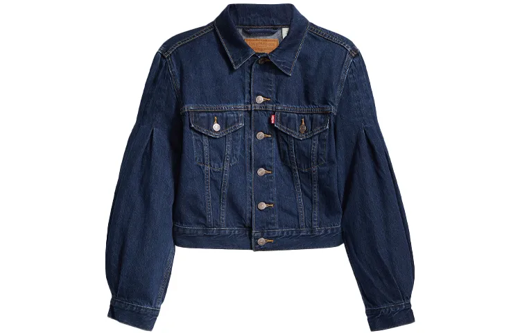 Levi's Denim Jacket Women's Navy Blue
