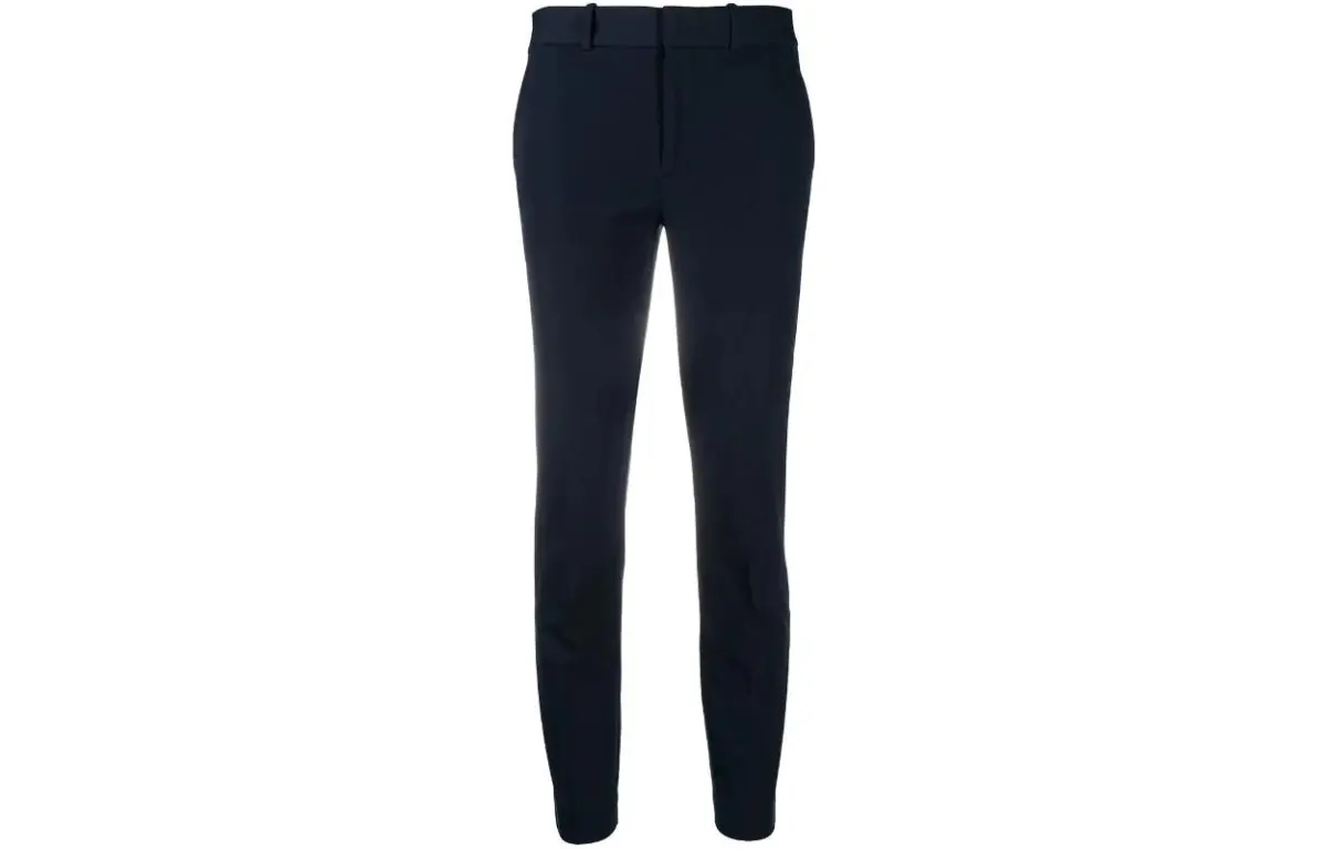 【Previous Season】mid-rise cropped slim-fit trousers