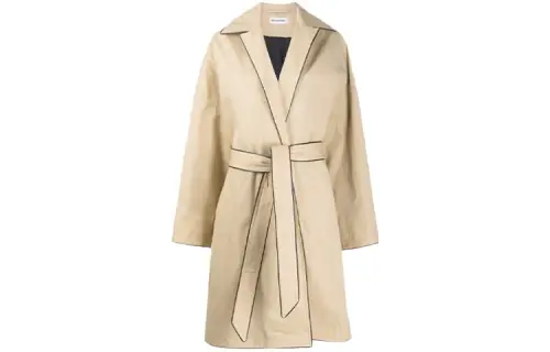 Balenciaga Short Cocoon Coat 'Creme'