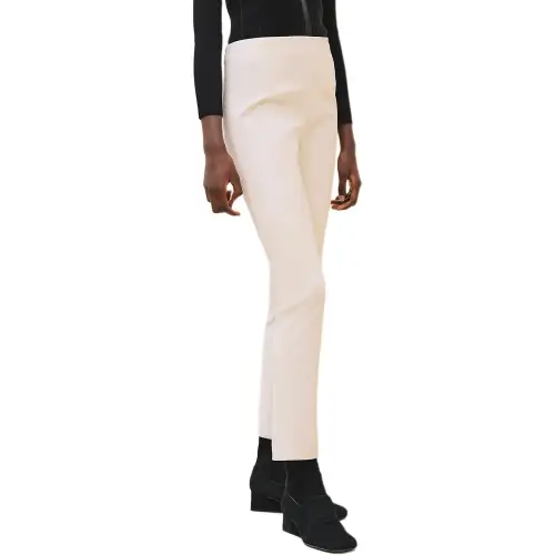 HERMES Casual Pants Women's White