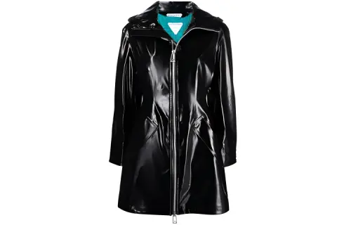 Bottega Veneta Parka Coat Women's Black