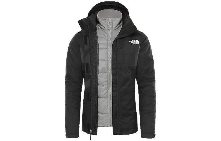 THE NORTH FACE Waterproof, Windproof, And Breathable Windbreaker Jacket Women's Black