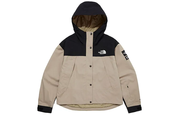THE NORTH FACE Waterproof And Windproof Windbreaker Jacket Women's Brown