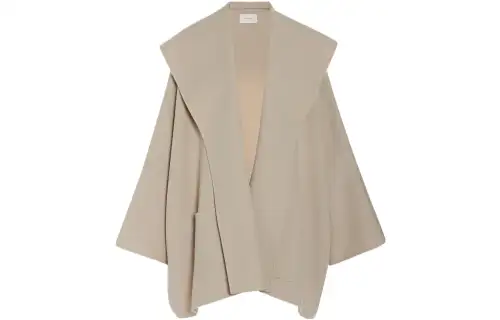 THE ROW Coats Women's Beige Lapel Moderate