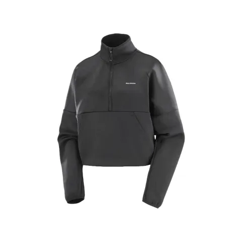 SALOMON Sweatshirt Women's Pitch Black
