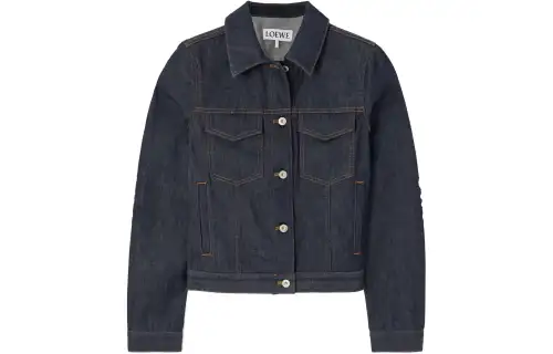 LOEWE SS24 Denim Jacket Women's Blue