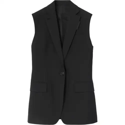 Burberry Sleeveless Tailored Jacket