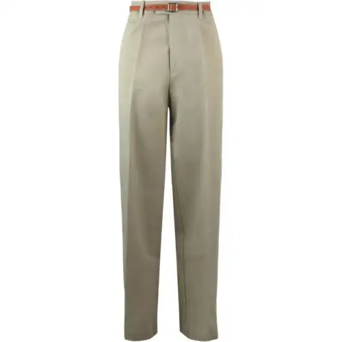 Bottega Veneta SS24 Casual Pants Women's Beige