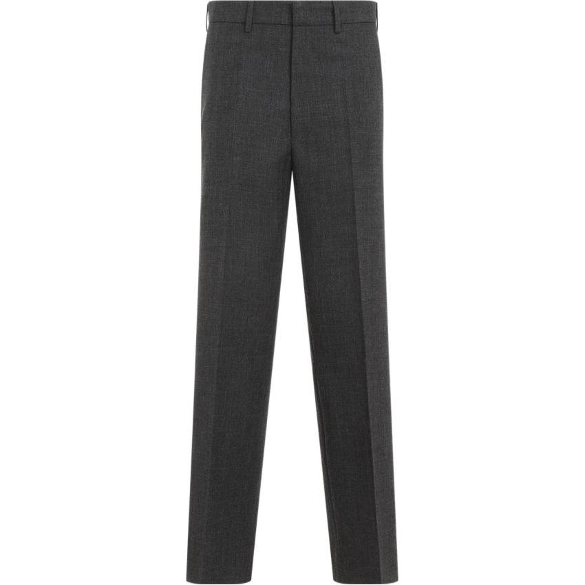 Miu Miu logo-patch trousers