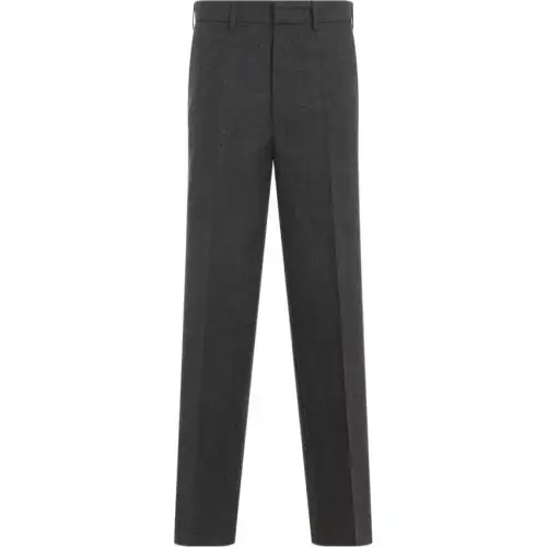 Miu Miu logo-patch trousers