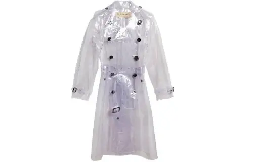 Burberry Trench Coat Women's Light Purple