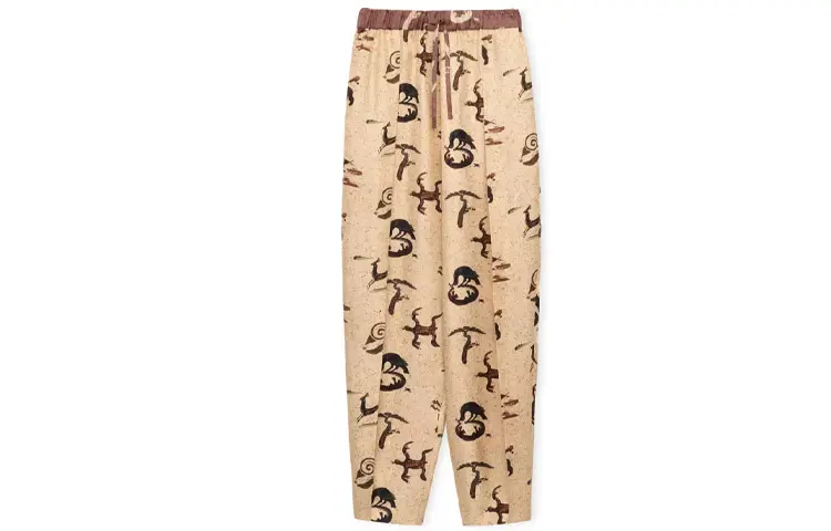 LOEWE SS23 Casual Pants Women's Khaki