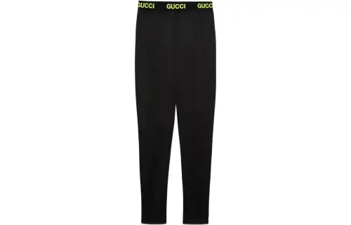 【Previous Season】logo-print waistband leggings