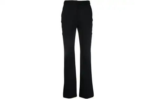 Karl Lagerfeld High Waist Straight Leg Trousers