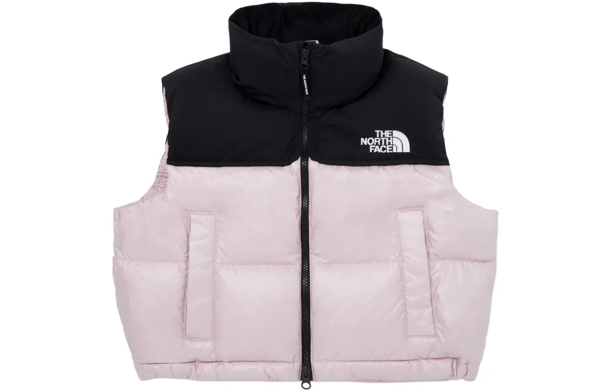 THE NORTH FACE Women's Novelty Nuptse Rds Down Vest Pink