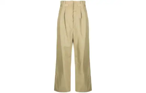 LOEWE Logo Patch Wide Leg Trousers