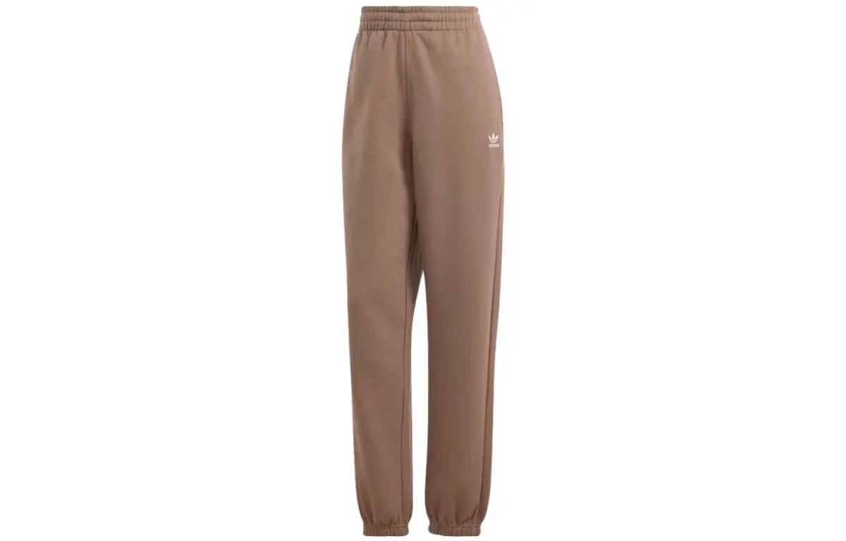 Adidas Originals Essential Essentials Fleece Joggers Casual Pants Women's Earth Yellow