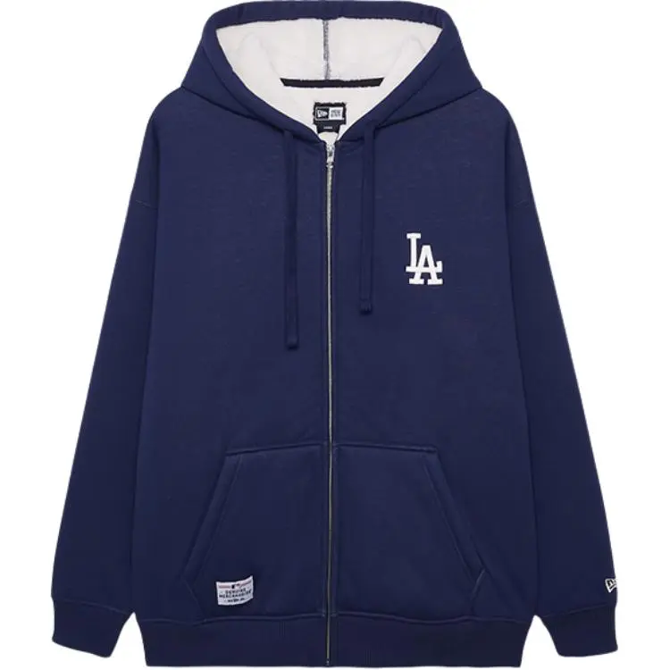 New Era Sweatshirts Women's Blue Hooded (Non-detachable) Moderate
