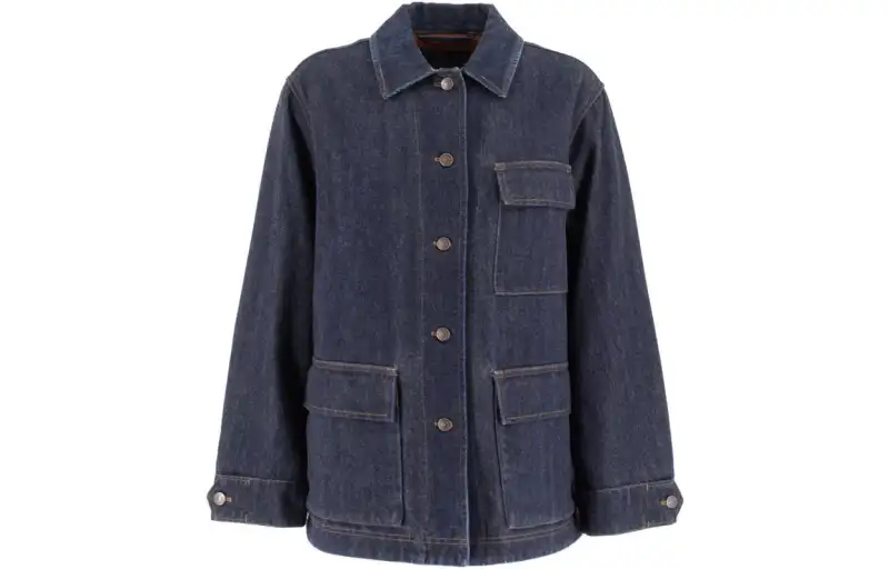 Loro Piana FW22 Denim Jacket Women's