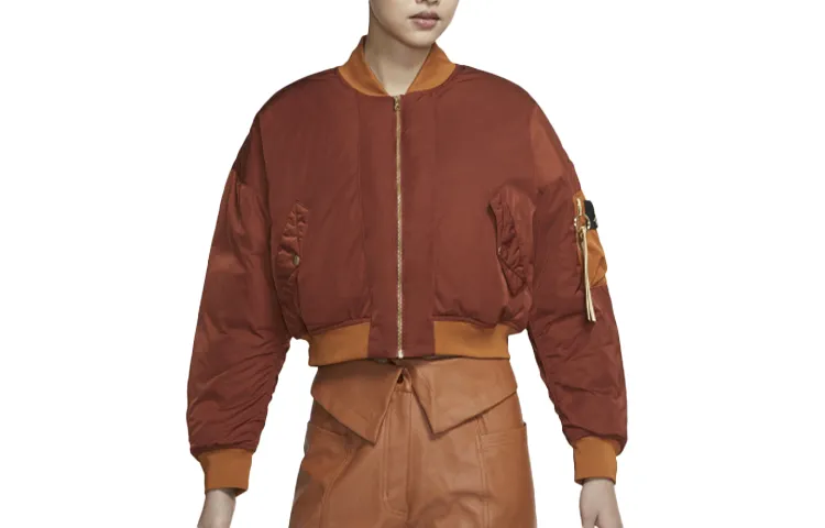Jordan Puffer Jacket Winter Women's Dark Orange