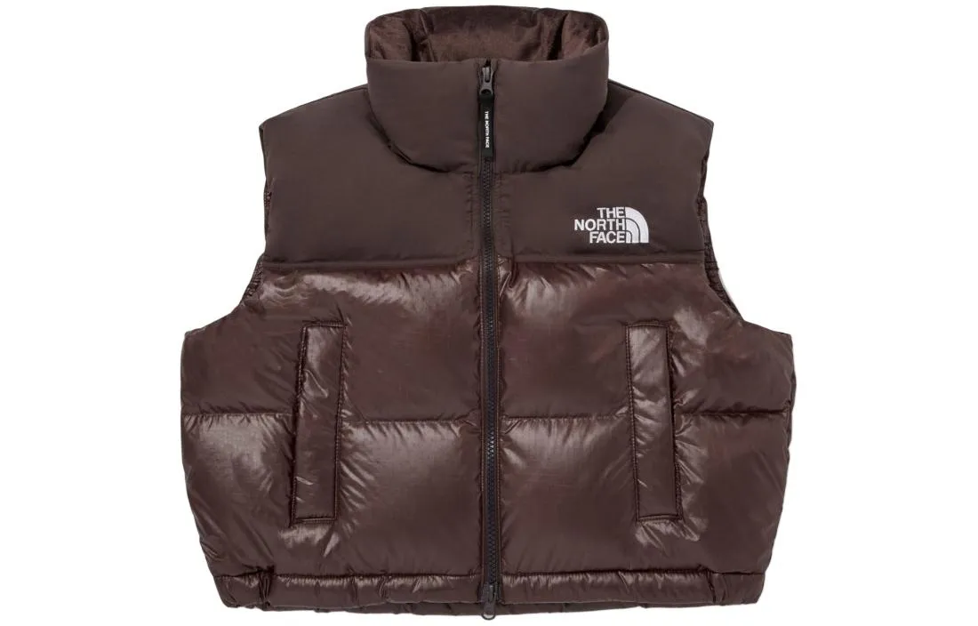THE NORTH FACE Women's Novelty Nuptse Rds Down Vest Brown