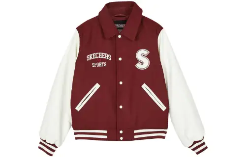 Skechers Puffer Jacket Women's Grape Red