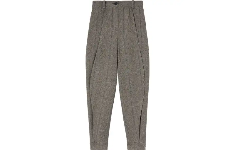 Loro Piana Aniston Trousers Casual Pants Women's Gray
