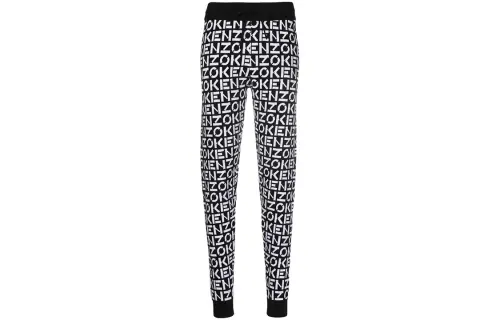 KENZO All Over Logo Stretched Pants