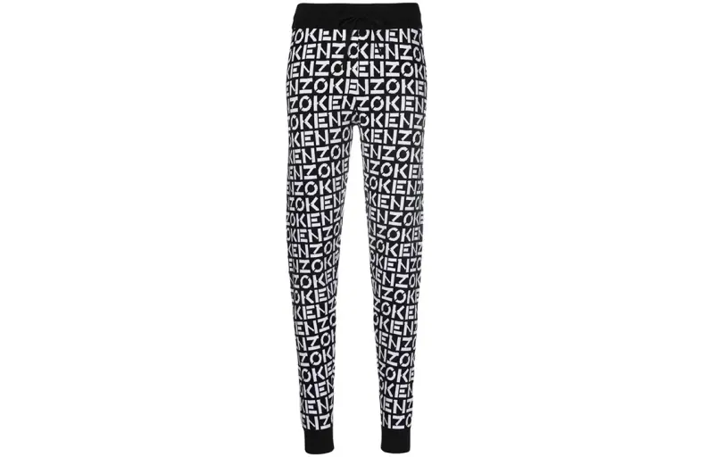 KENZO All Over Logo Stretched Pants