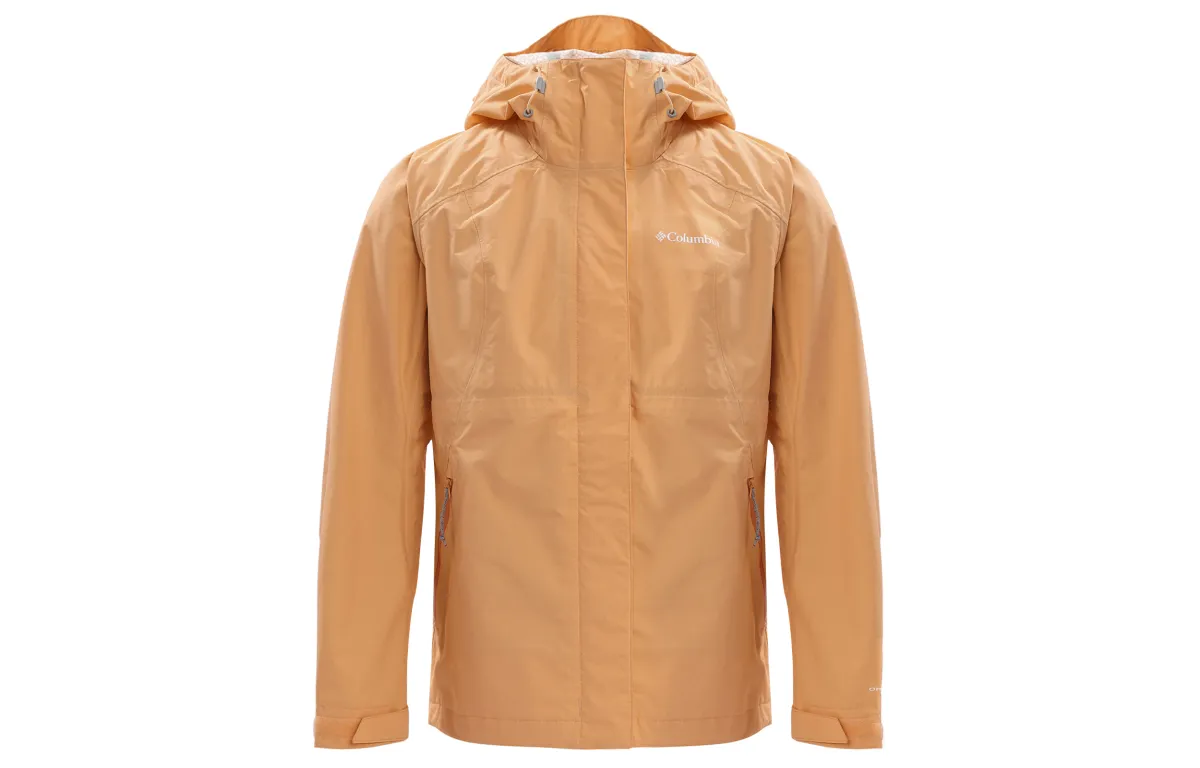 Columbia Windbreaker Jacket Women's Orange