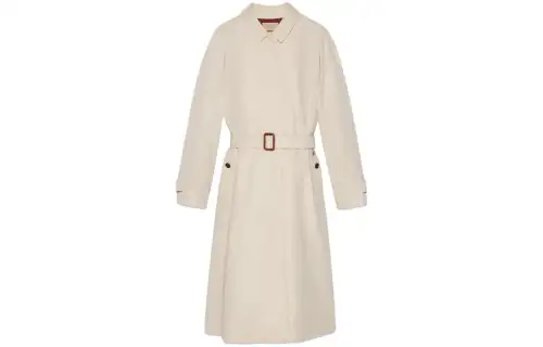 GUCCI Gabardine Trench Coat