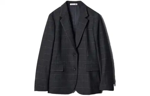 UNIQLO X JW Anderson Uniqlo Jw Anderson Co Branded Series Business Suits Women's Dark Gray Suit Collar Moderate Other