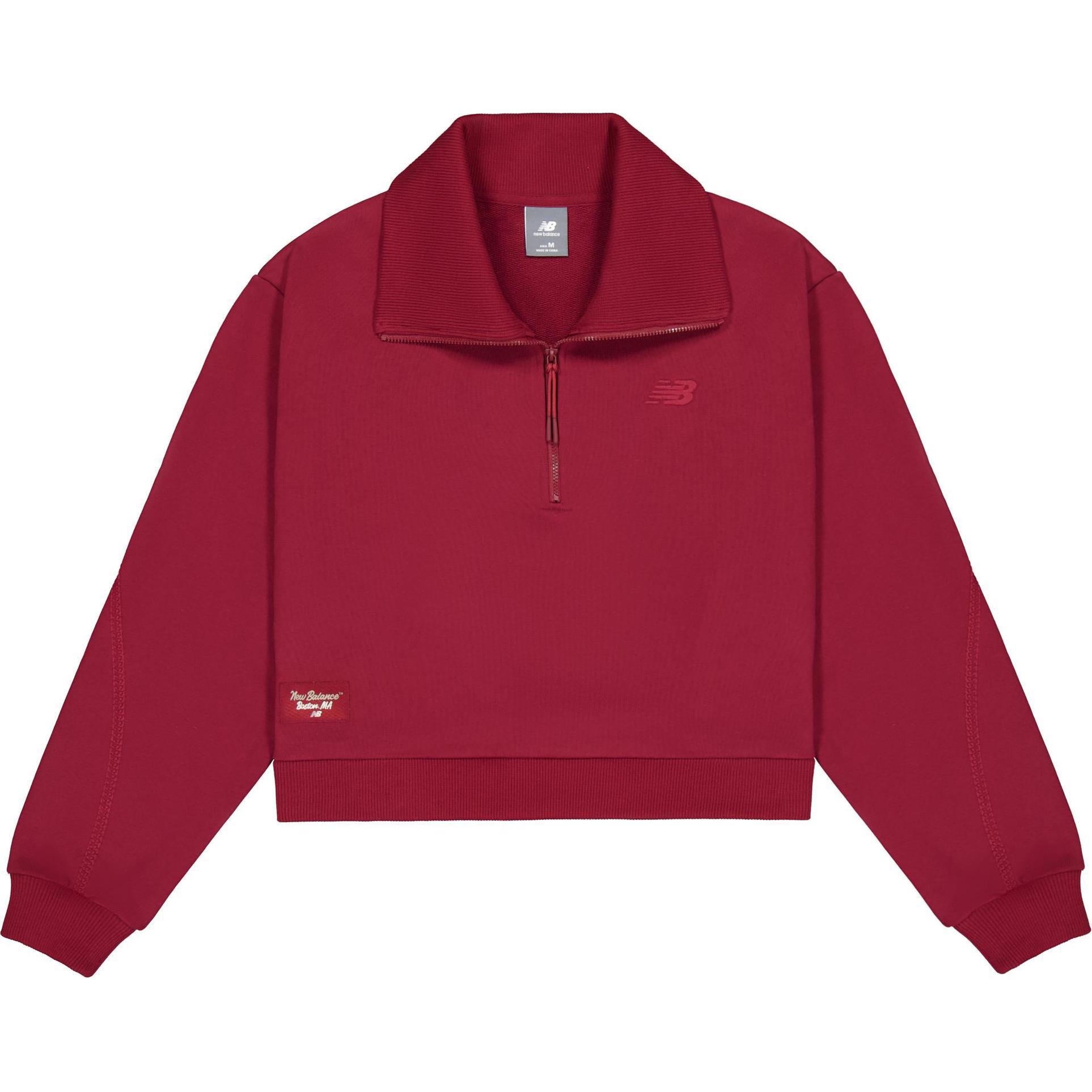 Женская толстовка New Balance FW24 CNY (красная)