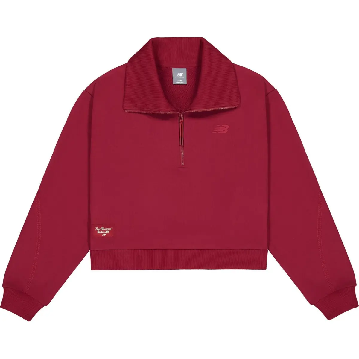 New Balance FW24 Sweatshirt Women's Red